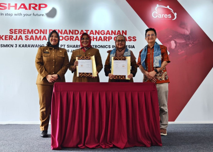 Sharp Bangun SDM Masa Depan Melalui Program Pendidikan Vokasi Sharp Class