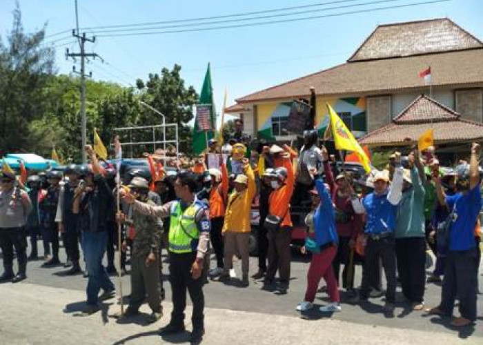 Petani Indramayu Demo, Tuntut Pemerintah Lakukan Reforma Agraria