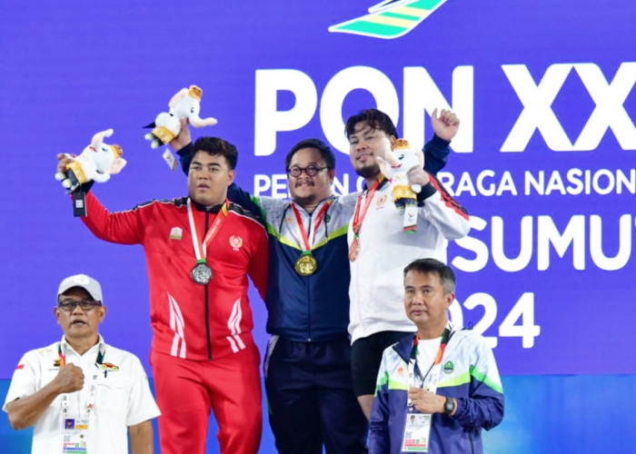 PON XXI ACEH - SUMUT 2024: Imam Jamaludin Sumbang Emas Untuk Jabar dari Cabor Angkat Besi