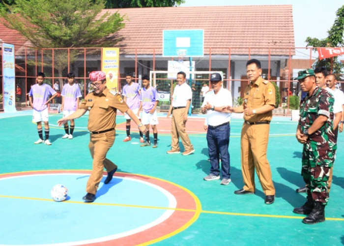 Ulang Tahun Ke-28 Tahun, SMAN 1 Jamblang Gelar Turnamen Futsal