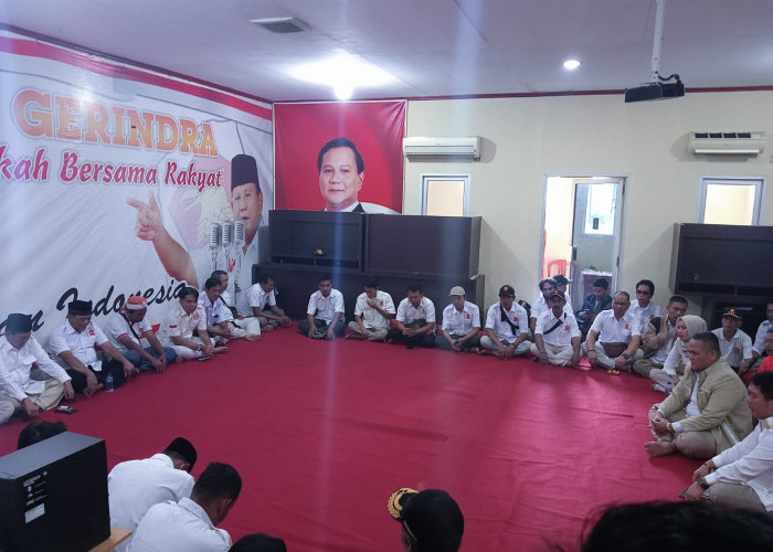 Cara Sederhana DPC Gerindra Rayakan HUT ke 15   Tahlil Bersama, sampai Koalisi Untuk Pilpres Gerindra - PKB 