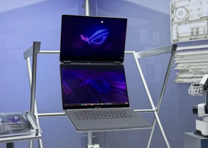 Laptop Gaming 2 Layar OLED Pertama di Dunia Rilis di Indonesia, Performa Gila AI Tanpa Internet