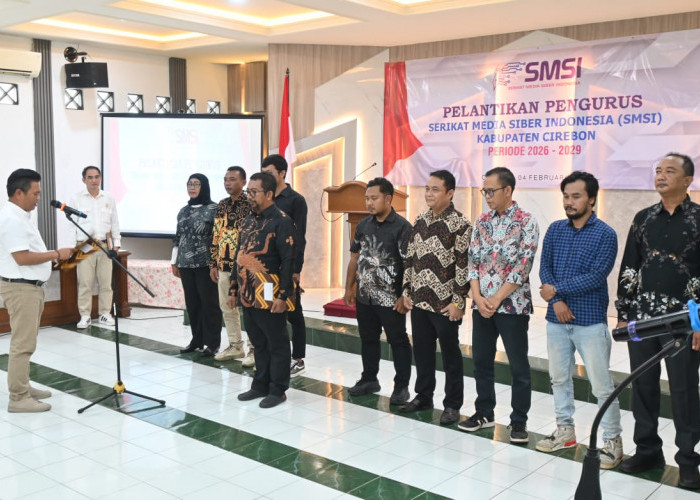 Pengurus SMSI Kabupaten Cirebon 2026–2029 Resmi Dilantik, Bupati Tekankan Peran Strategis Media Siber