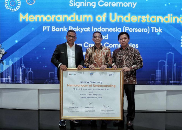 Dorong Digitalisasi Perusahaan Pembiayaan, BRI Jalin Kerja Sama dengan Astra Credit Companies Group