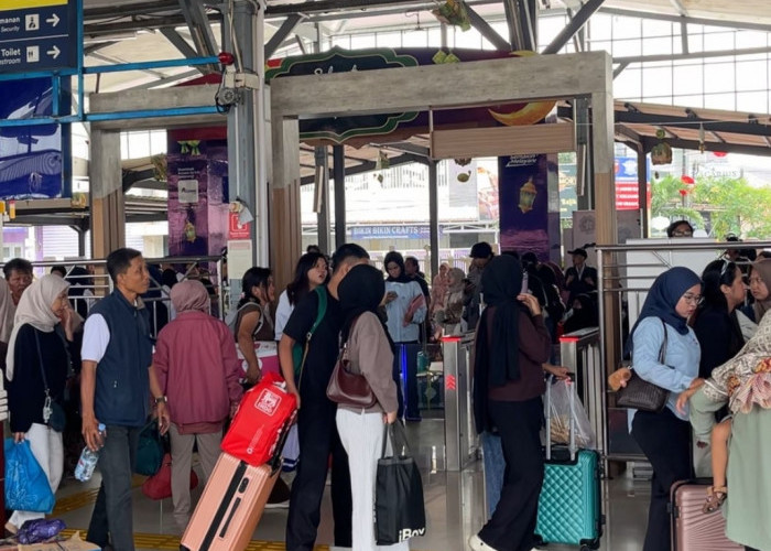 Lonjakan Penumpang Lebaran 2026, KAI Daop 3 Cirebon Catat 273 Ribu Pelanggan
