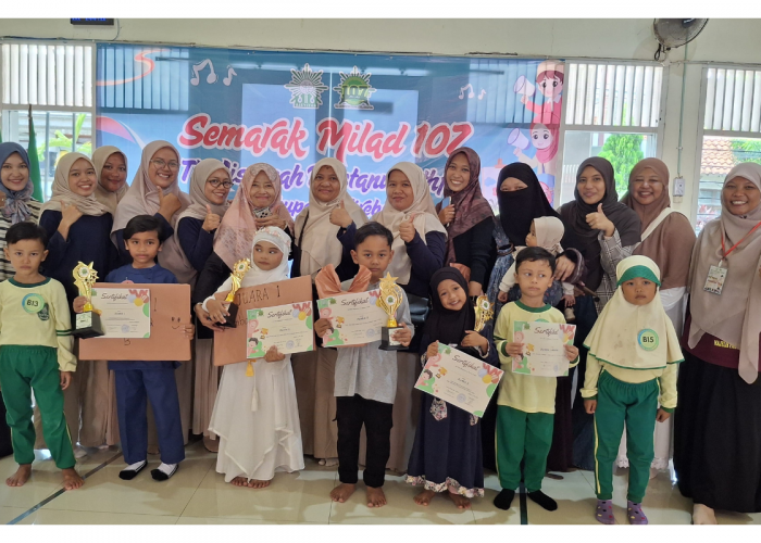 Meriah! Milad TK Aisyiyah Bustanul Athfal Kabupaten Cirebon ke-107, Ratusan Anak Unjuk Bakat