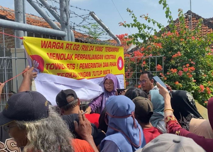 Warga Tolak Tower BTS di Pancuran Barat, DPMPTSP Kota Cirebon Tinjau Langsung Lokasi