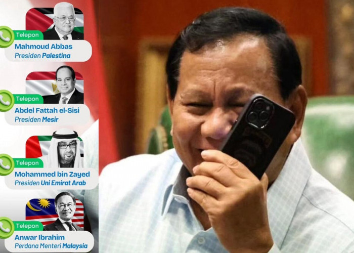 Prabowo Telepon Presiden Palestina hingga Raja Yordania, Bahas Konflik Iran-Israel