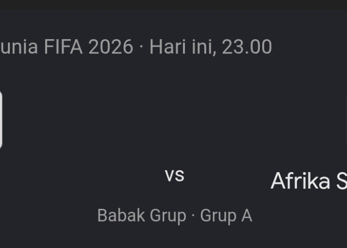Jadwal Siaran Langsung Ceko vs Afrika Selatan Malam Ini, Duel Penentu Nasib di Piala Dunia 2026