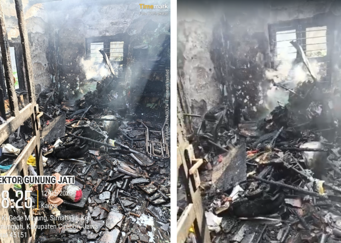 Kebakaran di Gunungjati Cirebon, Diduga Anak Main Petasan di Dalam Rumah
