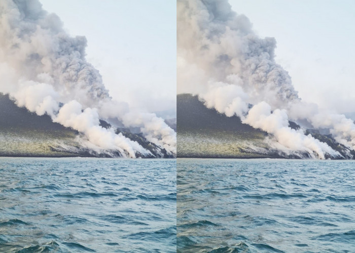 Foto Terakhir 5 Jurnalis yang Hilang Kontak saat Liputan Erupsi Gunung Anak Krakatau