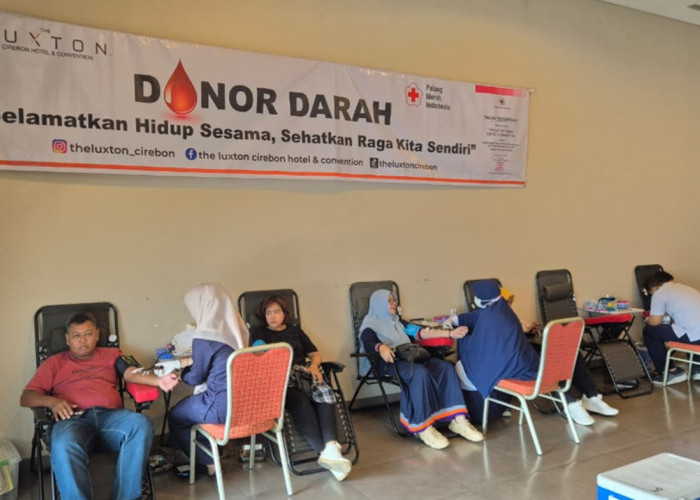 Satu Dekade Luxton Cirebon, Gelar Aksi Donor Darah dan Cek Kesehatan Gratis