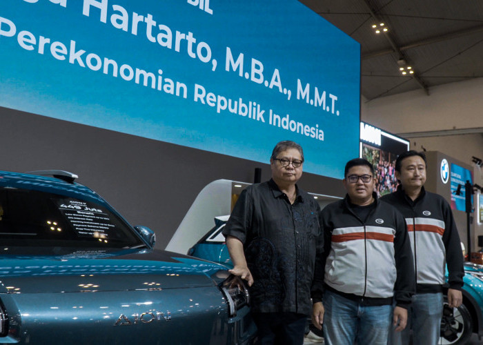 GAC Indonesia Menyambut Kunjungan Menko Airlangga Hartarto di GJAW 2025