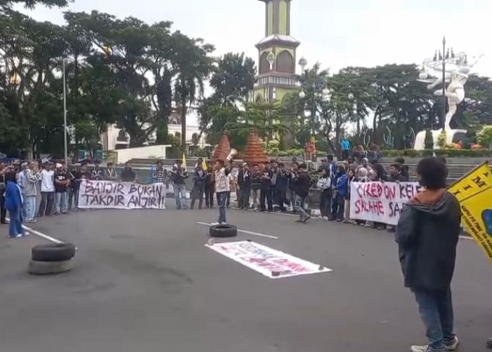 PMII Geruduk Kantor Bupati Cirebon, Soroti Tata Ruang dan Alih Fungsi Lahan