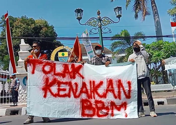 Demo Kenaikan Harga BBM di Cirebon Hari Ini, Mahasiswa Kembali Turun ke Jalan