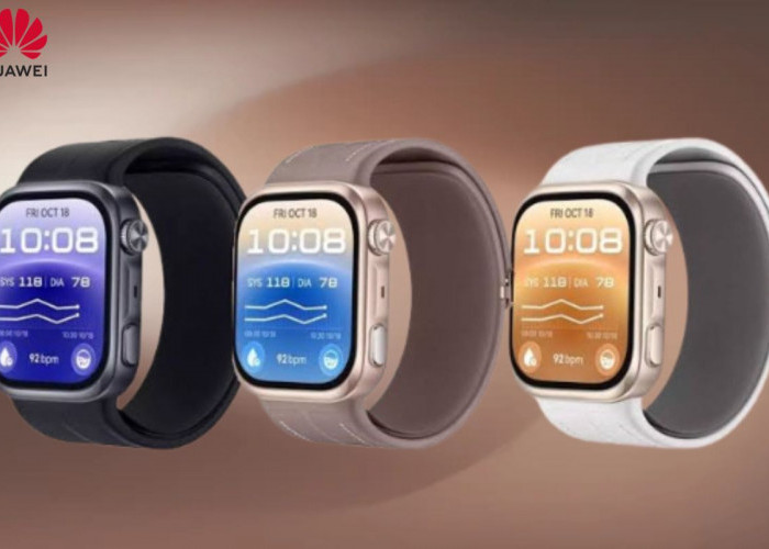 Huawei Watch D3 Bikin Apple Watch Ketar-ketir, Ada Fitur Kesehatan yang Tak Biasa