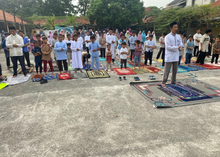 Minta Hujan dan Edukasi Siswa, SD Peradaban Global Quran Cirebon Gelar Salat Istisqa