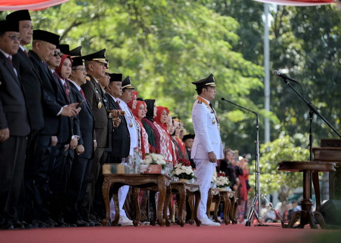 Untuk yang Terakhir, Ridwan Kamil Jadi Inspektur Upacara HUT RI Tingkat Provinsi Jawa Barat