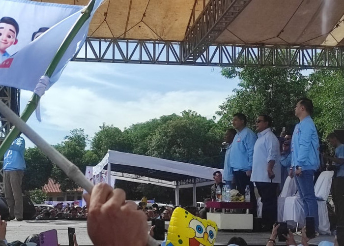 Janji Prabowo Subianto di Depan Rakyat Majalengka, Menyinggung Soal Sisa Hidupnya
