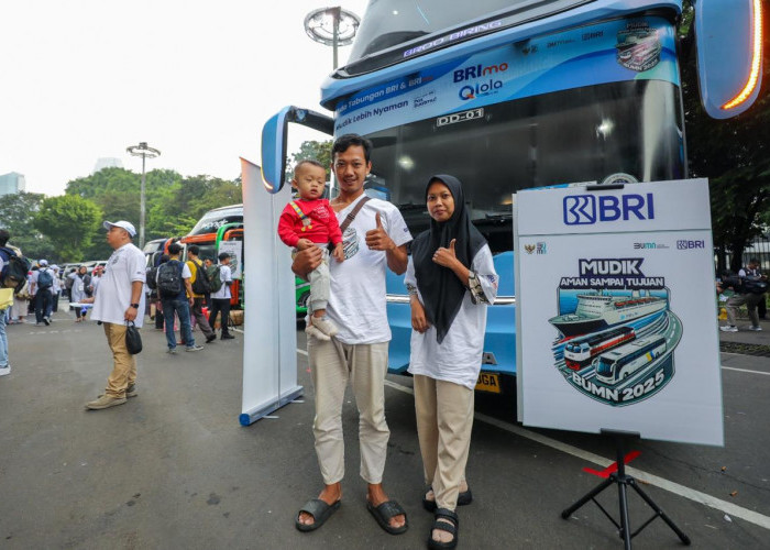 Mudik Bersama BUMN 2025, BRI Group Berangkatkan 8.482 Pemudik Secara Gratis 