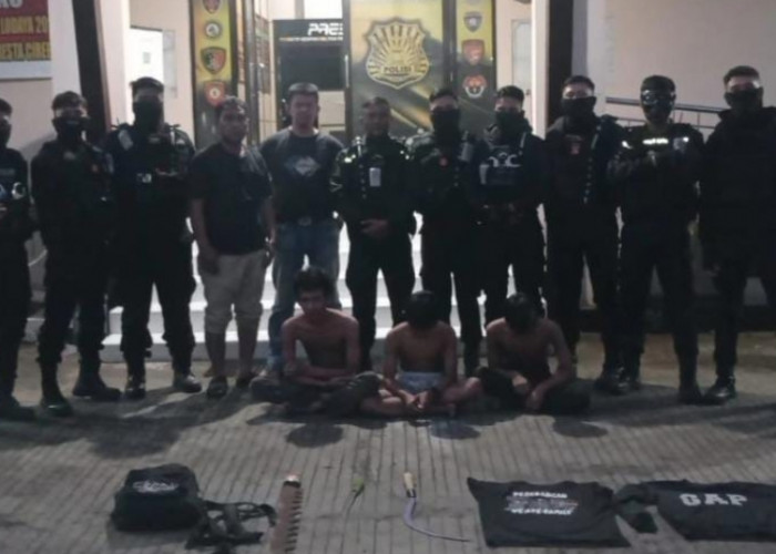 Polisi Amankan 3 Pemuda yang Hendak Tawuran di Weru Cirebon, Inilah Barbuk yang Diamankan