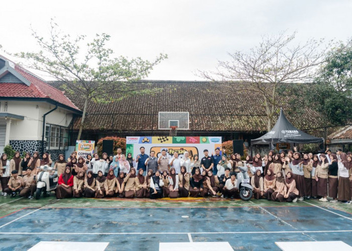 Yamaha ‘School of Skena’: Dekatkan Fazzio Hybrid dengan Generasi Muda Sukabumi