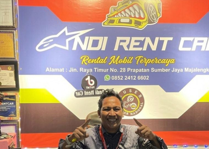 Berkah Lebaran 2026, 20 Mobil Andi Rent Car Majalengka Ludes Disewa Pemudik
