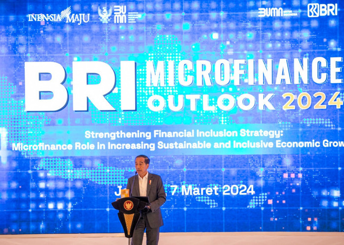 Buka BRI Microfinance Outlook 2024, Presiden Jokowi Apresiasi Komitmen BRI Dorong Pertumbuhan Ekonomi 