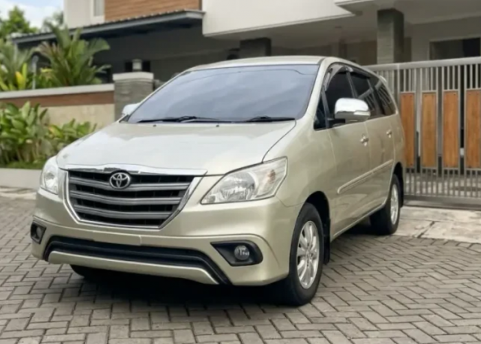 Toyota Innova Barong 2013 Bekas Masih Dicari Keluarga, 7 Seater, Mesin 2.000 cc, RWD dan Fitur Tiap Varian