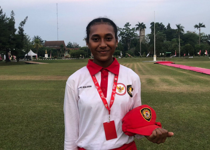 Kisah Rachel Rieva Bodori Calon Paskibraka 2024 dari Papua Barat Daya: Tuhan Yesus Memilih Saya