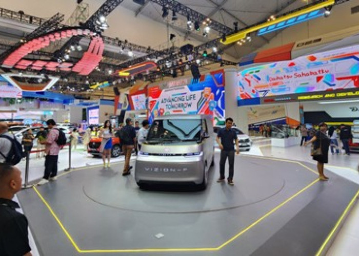 Mobil Konsep BEV Daihatsu VIZION–F Tebar Pesona di GIIAS 2023