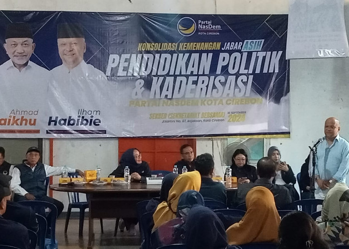 Menangkan Pasangan Asih dan Beres di Pilkada 2024, DPD NasDem Kota Cirebon Gelar Konsolidasi