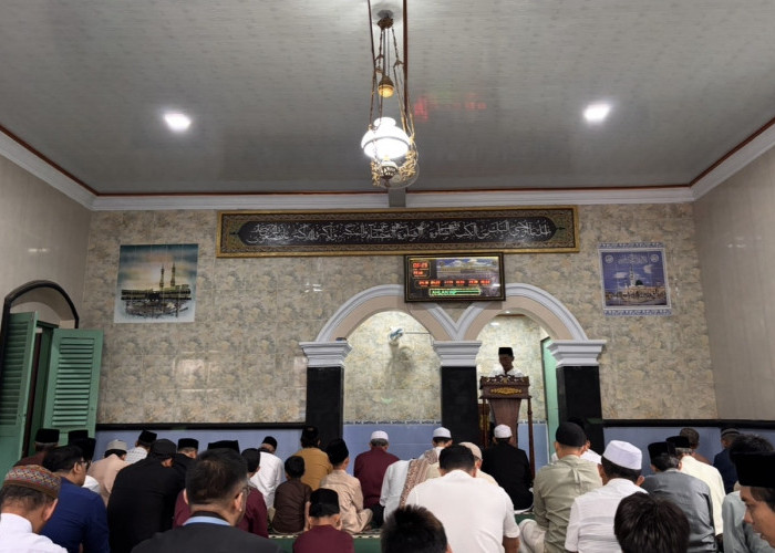 Salat Idul Adha di Masjid Sirojurrosyidin Ath Thohiriyah, Khatib Berpesan Soal Kesabaran dan Tawaqal