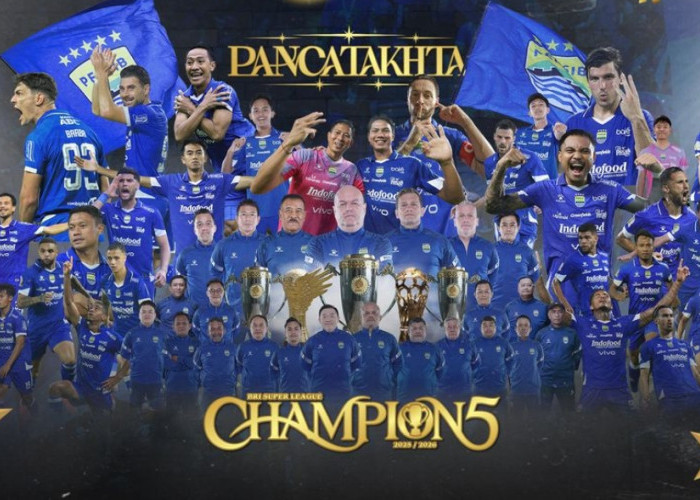 Persib Raih Bintang Kelima, Bobotoh Pecah di GBLA Rayakan Gelar Juara Liga 1 2025-2026