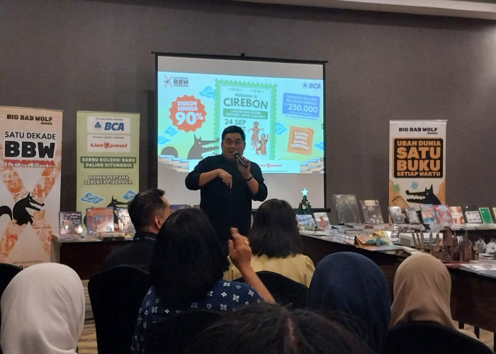 BBW Hadir Perdana di Cirebon, Bawa lebih dari 1 Juta Buku Internasional