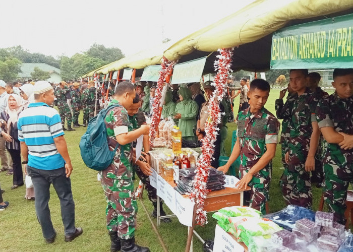 Bazar Murah TNI 2025, Danrem 063 SGJ: Bantu Masyarakat Penuhi Kebutuhan Sembako Jelang Idul Fitri