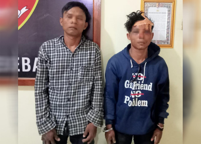 SYUKURIN! 2 Pencuri Motor Ditangkap Warga, Diikat di Tiang Listrik di Gebang Kabupaten Cirebon