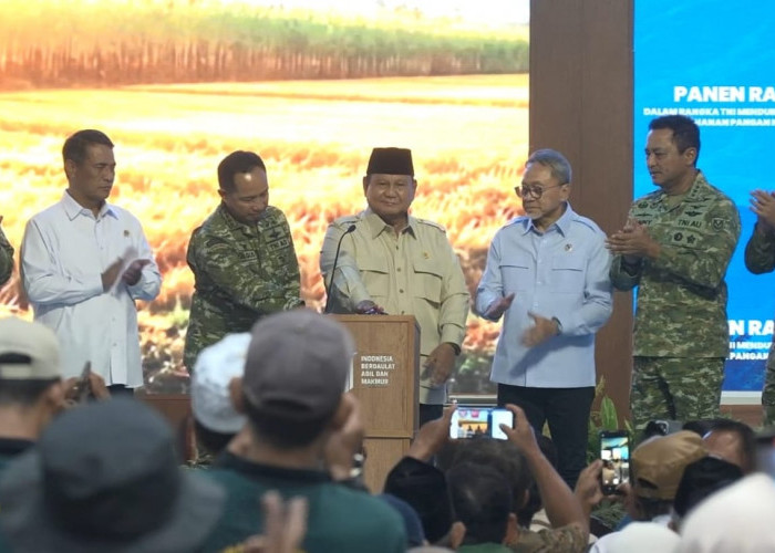 Prabowo: Indonesia Akan Bangkit dengan Kekuatan Sendiri, Ketahanan Pangan Jadi Gerakan Nasional