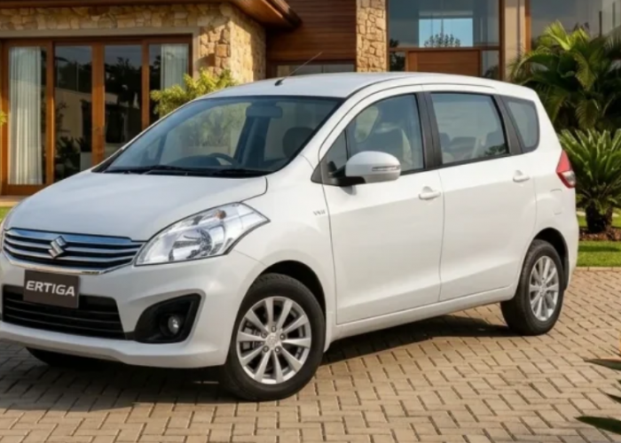 Bukan Sekadar MPV Murah, Suzuki Ertiga GL 2017 Bekas Bawa 92 PS, BBM Irit, Kabin Lega dan AC Double Blower  