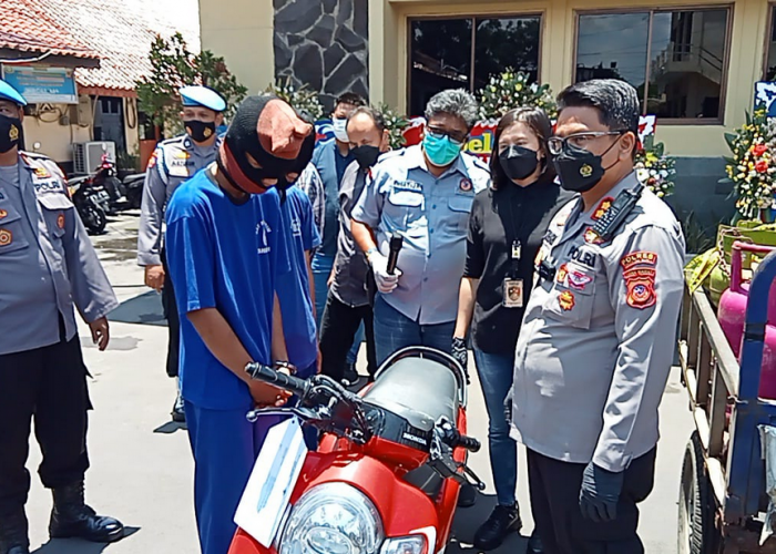 2 Pemuda Asal Krangkeng Indramayu Ditangkap Polisi, Kasus Pencurian Sepeda Motor di Cirebon