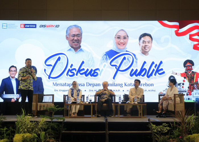 Diskusi Publik Hadirkan Eti Herawati - Suhendrik dan Enggar, Ada RT/RW Se-Kota Cirebon