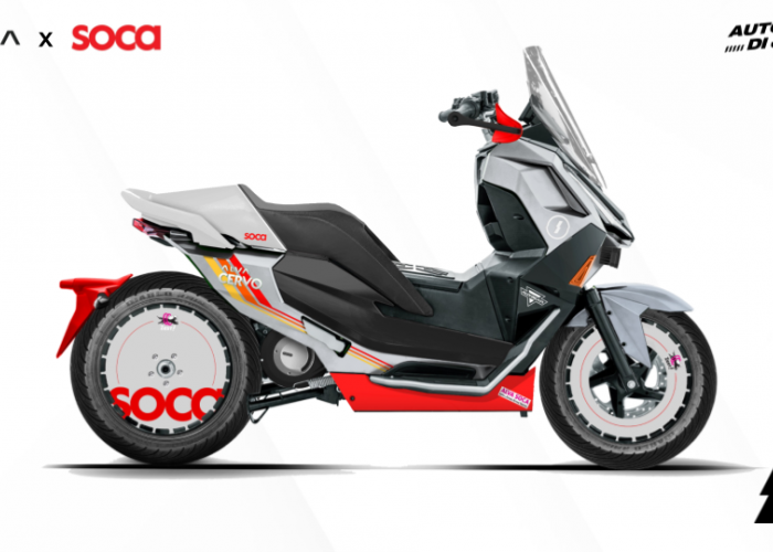 Motor Listrik Makin Bersaing, ALVA dan SOCA Wheels Hadirkan Modifikasi Cervo yang Auto Keren di Jalan!