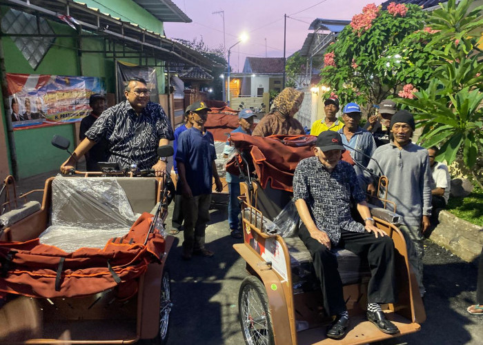 300 Becak Listrik Bantuan Presiden Prabowo untuk Warga Kabupaten Cirebon, Lansia Bisa Cari Nafkah Lebih Mudah