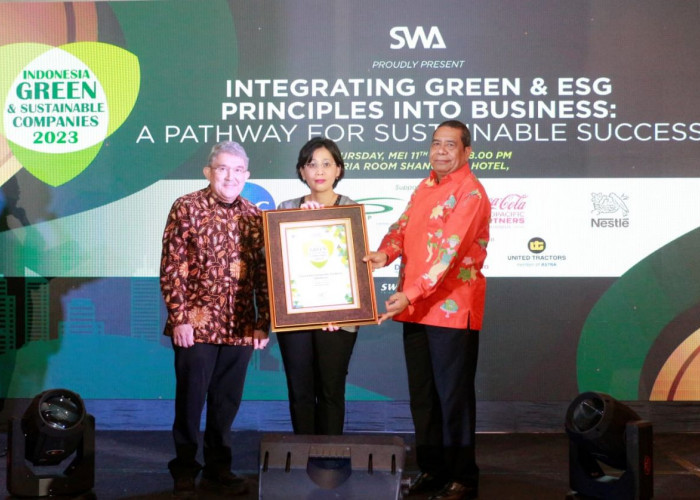 CCEP Indonesia Raih Penghargaan Indonesia Green and Sustainable Companies Award 2023