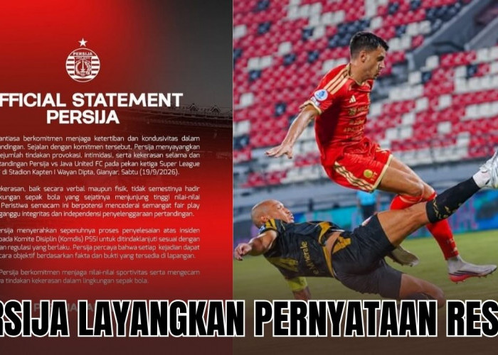Konflik Persija Jakarta dan Java United Makin Panas, Offical Persija Layangkan Pernyataan Resmi! Begini Isinya
