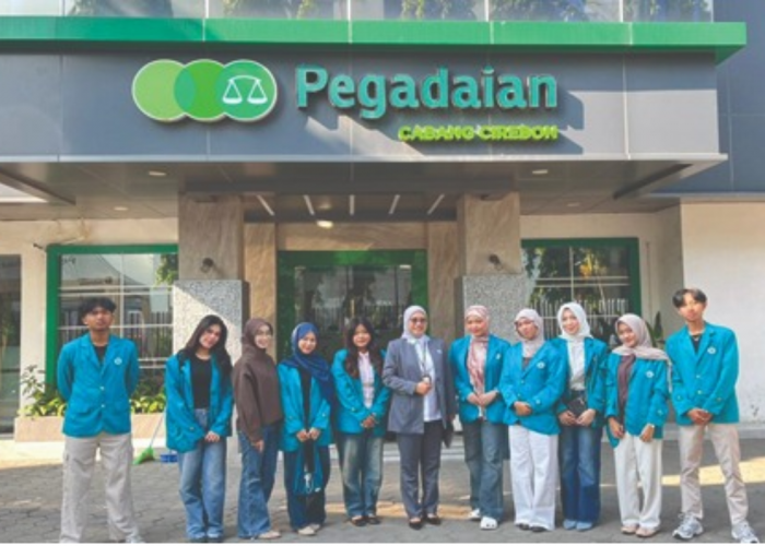 Observasi di Pegadaian Cirebon, Mahasiswa Manajemen UGJ Kupas Strategi Adaptasi SDM di Era Digital