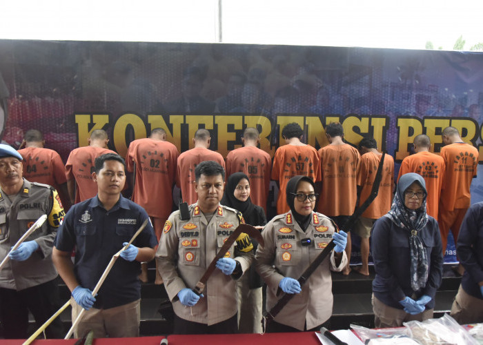 Polresta Cirebon Ungkap 5 Kasus, Sajam Pelaku Bikin Ngilu