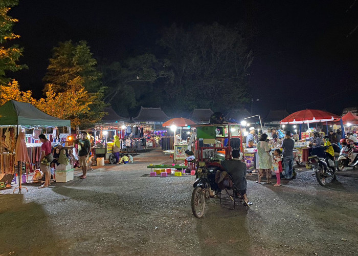 BPTAGS Buka Pasar Malam 2 Kali Seminggu di Halaman Parkir Goa Sunyaragi