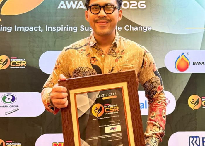 JNE Raih Penghargaan di Indonesia CSR Awards 2026