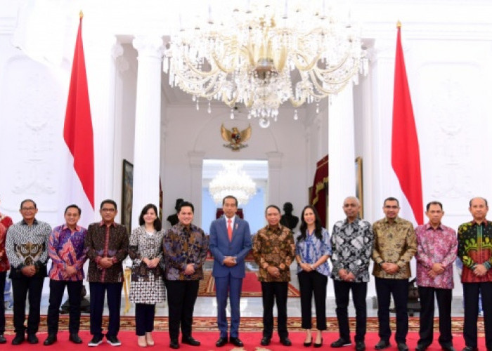 Bertemu Presiden Jokowi, Erick Thohir Sampaikan Ini untuk Kemajuan Sepakbola Nasional